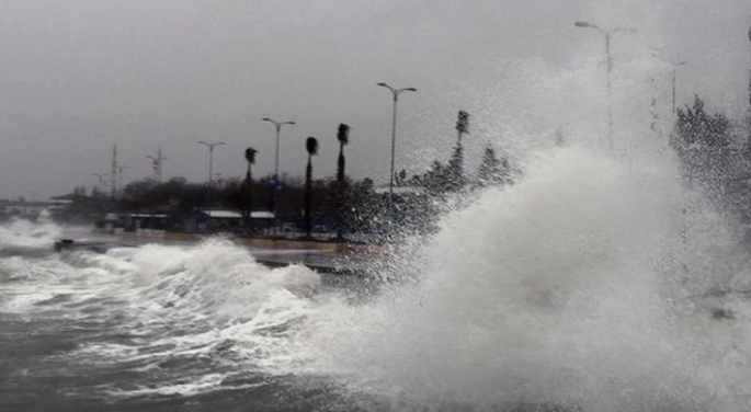 Meteoroloji Dairesi’nden denizler ve karada fırtınamsı rüzgar uyarısı.