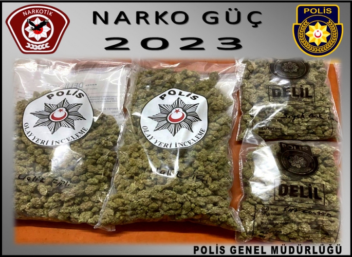  Narko Güç-2023 Operasyonu’nda 3 kişi tutuklandı