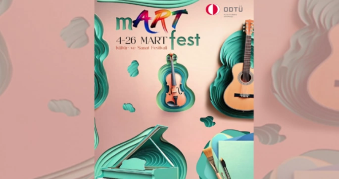 ODTÜ Kuzey Kıbrıs Kampüsü’nde mART Fest Heyecanı Başlıyor