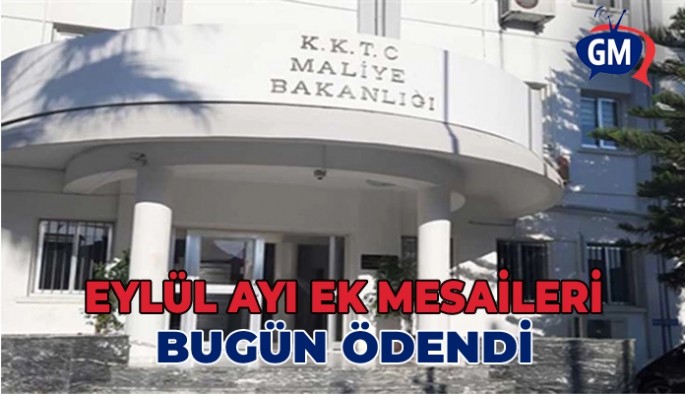 Öğrenci taşımacılığı yapan firmalar ile Eylül ayı ek mesaileri bugün ödendi