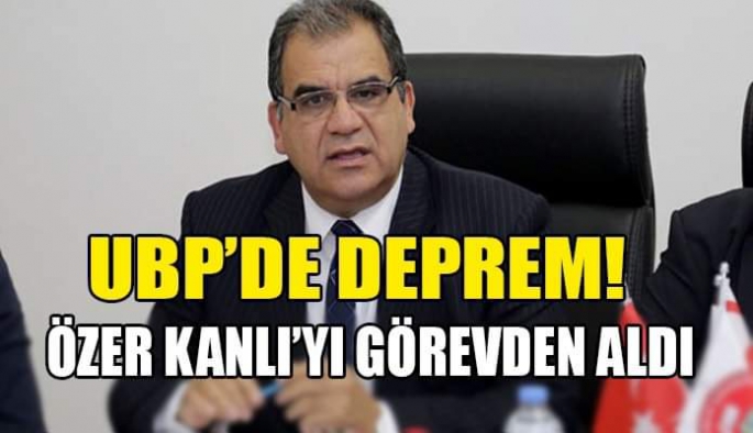 Özer Kanlı görevden alındı