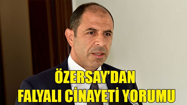 Özersay sosyal medya üzerinden kısa zamanda bu olay gün ışığına çıkmalıdır