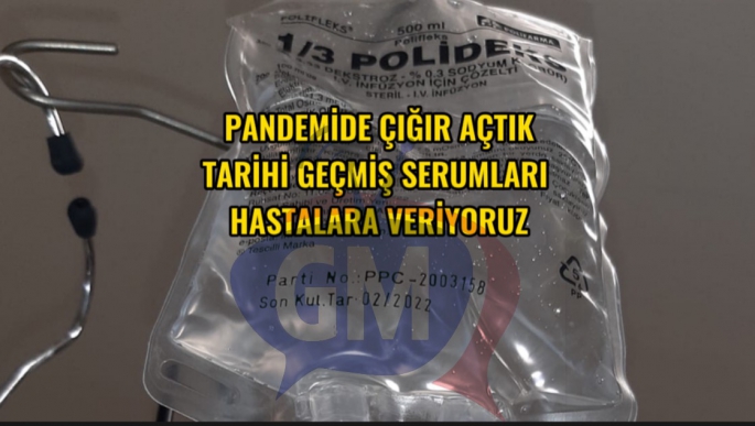 Pandemide hastalara tarihi geçmiş ilaç veriliyor