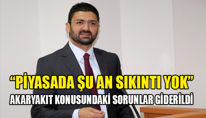 Piyasada her şey yolunda tüp gaz yada yakıt sıkıntımız yok