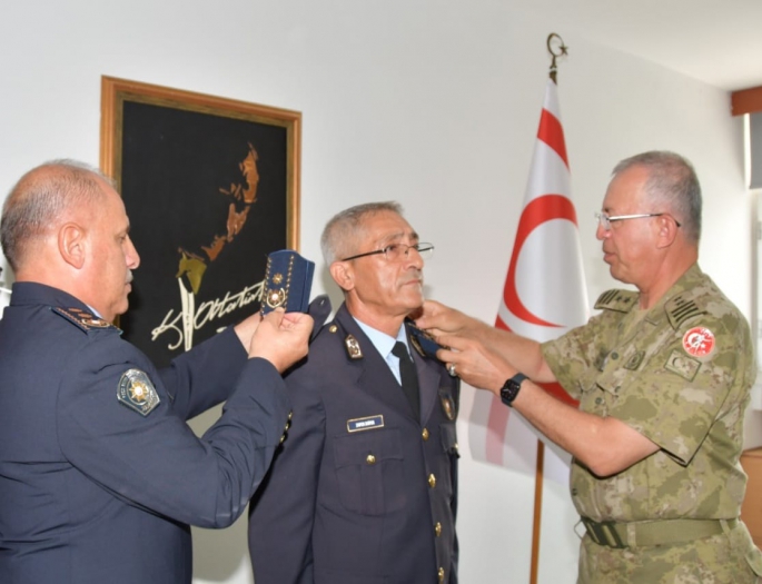 POLİS GENEL MÜDÜR 2. YARDIMCISI OLARAK ATANAN ZAFER ZAİFER’E RÜTBELERİ TAKILDI