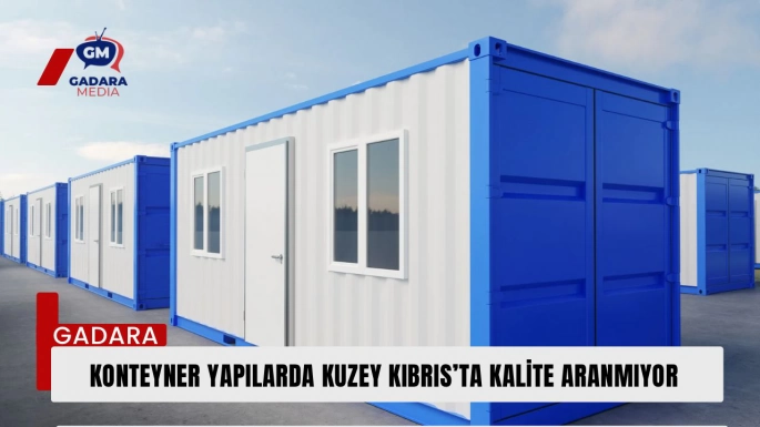 Prefabrik Evler ve Konteynerlerde Standartlar Eğitimi Düzenlendi: Kuzey Kıbrıs’ta Standart Eksikliği Tartışma Yarattı