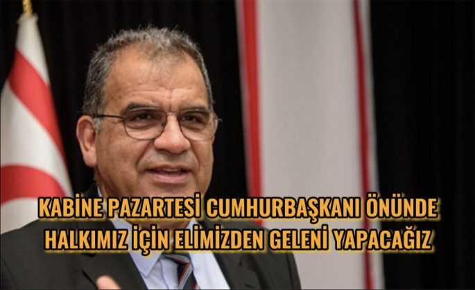 Prosedür tamamlanıp cumhurbaşkanına verilecek , hükümet tamam