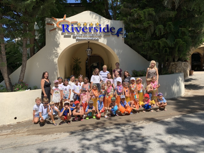 Riverside Resort Garden Altın anahtar okul öncesi  etüt ve  eğitim merkezini ağırladı