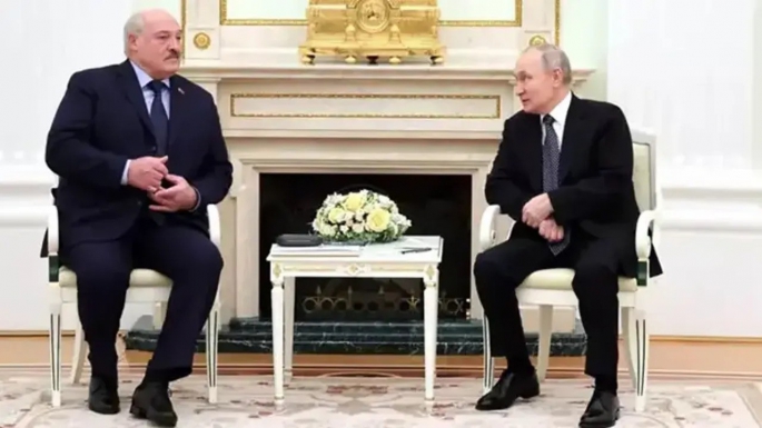 Rusya Devlet Başkanı Putin, Belarus Cumhurbaşkanı Lukaşenko ile görüştü