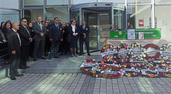  Rüya Eyüpoğlu için Gelir ve Vergi Dairesi’nde tören düzenlendi