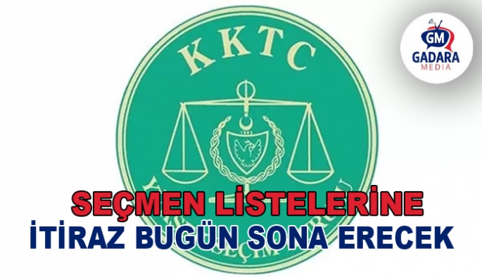 Sandık Seçmen Listelerine itiraz bugün sona erecek