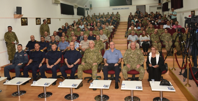  Şehit Teğmen Caner Gönyeli-2023 Arama Kurtarma Davet Tatbikatı basın brifingi yapıldı