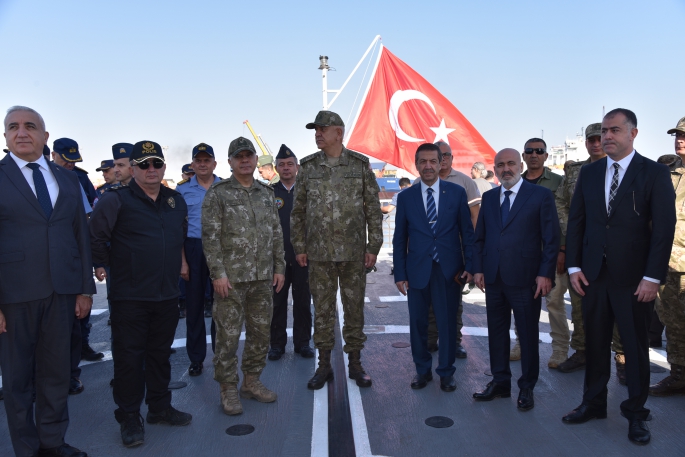 Şehit Teğmen Caner Gönyeli Arama Kurtarma Tatbikatının deniz safhası başladı