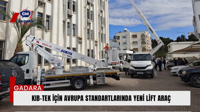 Seneler Sonra Yeni Lift Araçlar Kuruma Alındı