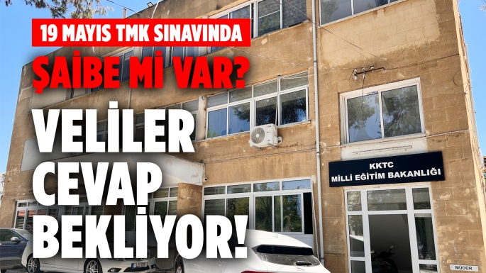 Sınavlara şaibe karıştığını öne süren aile yakınları cevap bekliyor 