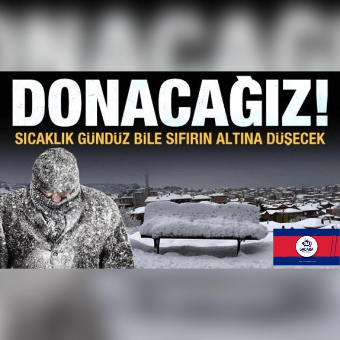 Sobalar ve şömineleri hazırlayın … buz keseceğiz 