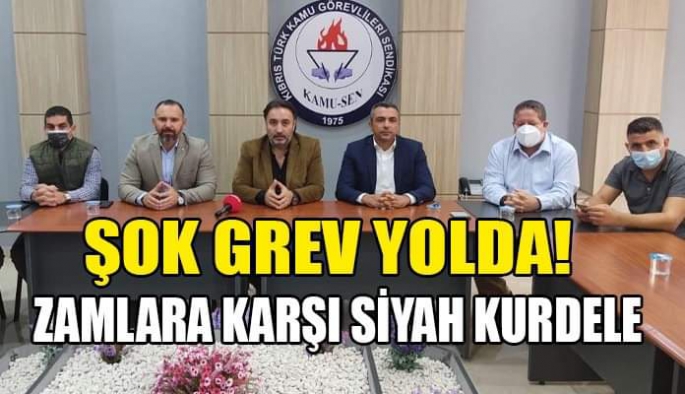 Şok grev yolda! Zamlara karşı siyah kudele