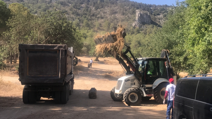  T&T ve Taşyapı, Boğaz piknik alanını temizledi