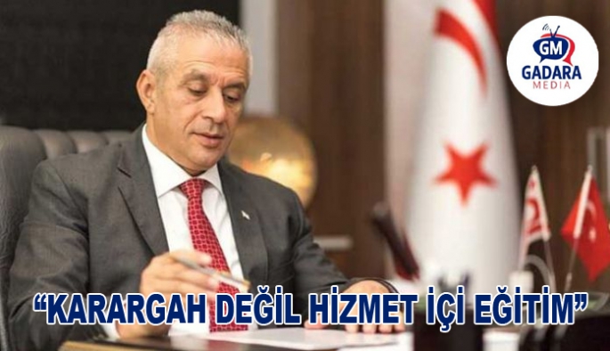 Taçoy’dan mücahitler sitesi yorumu: Karargah değil hizmet içi eğitim