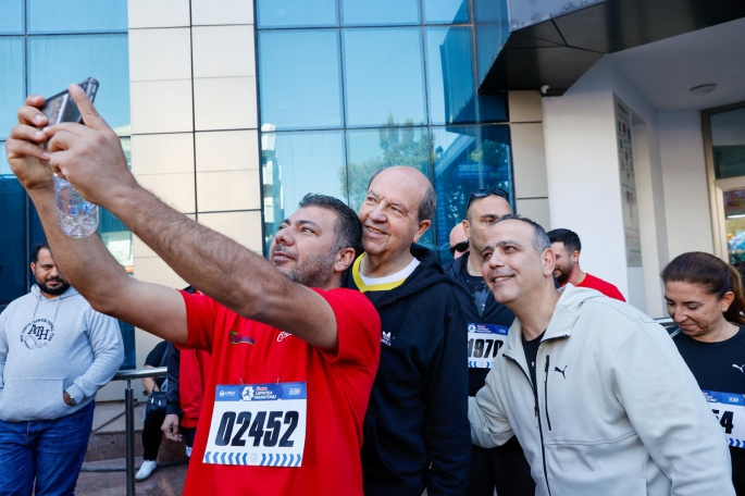  Tatar, Ülker Lefkoşa Maratonu’na katıldı