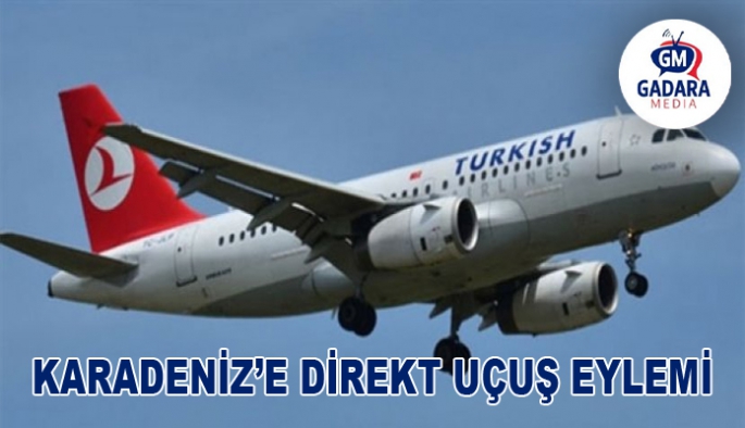 THY Merkez Binası önünde ‘Karadeniz’e Direkt Uçuş Eylemi’ gerçekleşti