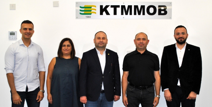 TMMOB İMO Gaziantep Şube, KTMMOB’yi ziyaret etti