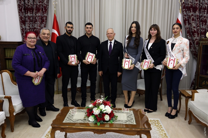  Töre, 2023 Miss Kuzey Kıbrıs ve Bay Kuzey Kıbrıs finalistlerini kabul etti