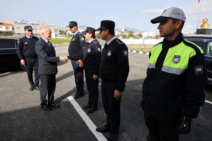  Töre Gönyeli Polis Karakolunu ziyaret etti