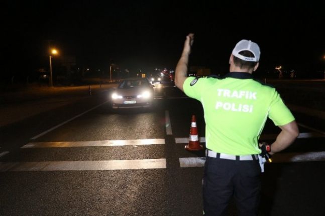  Trafikte denetim yapıldı