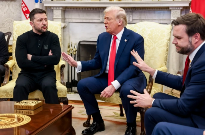 Trump Oval Ofis'te önce azarladı, sonra da Zelenskiy'den Beyaz Saray'dan ayrılmasını istedi