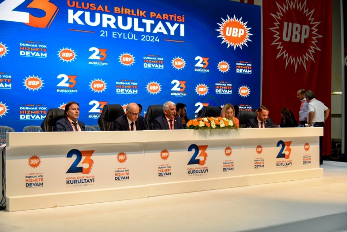 UBP’de 23. Olağan Kurultayı’nda Parti Meclisi’nin belirlenmesi için sayım devam ediyor