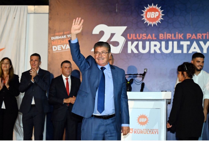 UBP Genel Başkanı, Başbakan Üstel, Lefke'de mazbata törenine katıldı