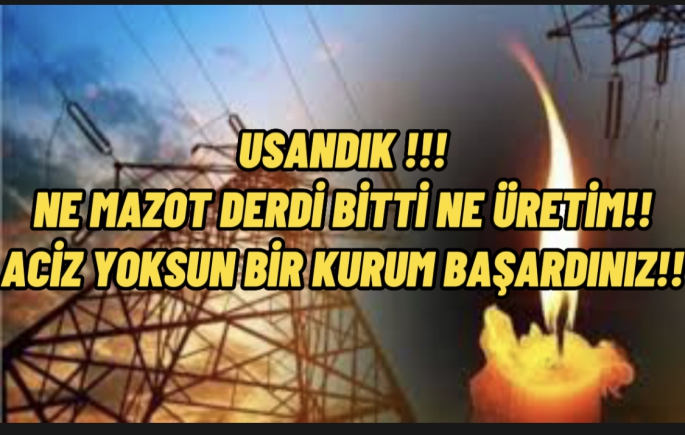 Vatandaş artık son raddesine geldi !! Koltuk sevdalıları yüzünden kurum bitme noktasına geldi 