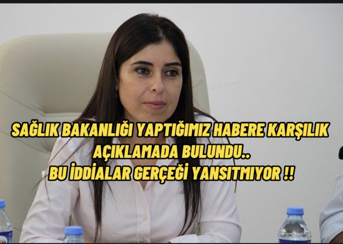 Vatandaş hastasına bakılmadı dedi bakanlık yalanladı !!!