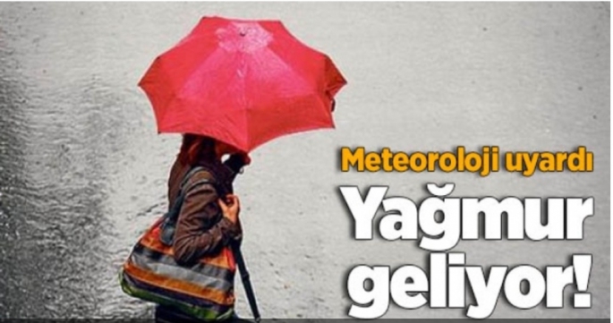 Yarın ve hafta sonu sağanak bekleniyor