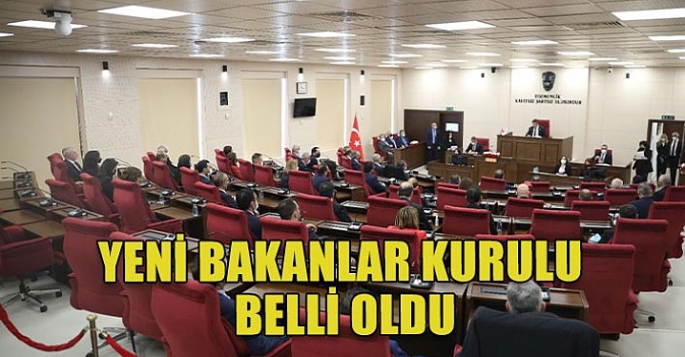 Yeni bakanlar belli oldu !!! İşte o bakanlıklar!!!