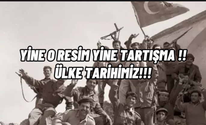 Yine o görsel yine tartışmalar !! 