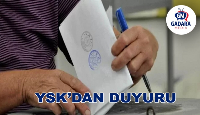 YSK, kamu görevlisi adayların 4 Aralık’ta izne çıkması gerektiğini duyurdu