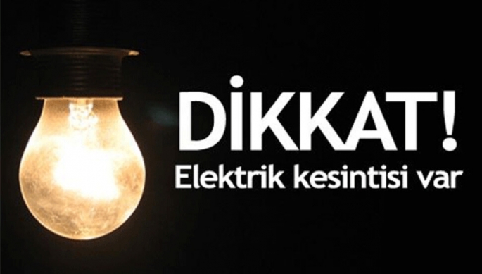  Zümrütköy’de yarın elektrik kesintisi olacak